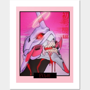 EVA-01 Posters and Art